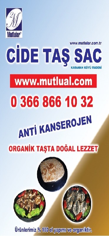 MUTLULAR CİDE TAŞ SAC