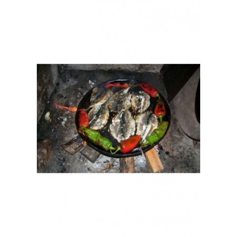 45 LİK KROM MANGAL SAC