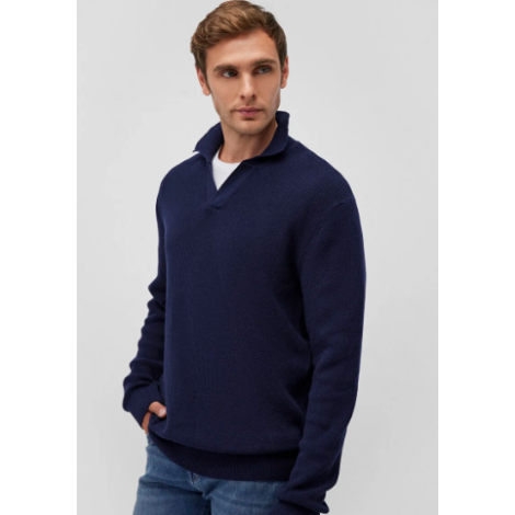 Polo Yaka Lacivert Kazak