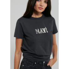 Mavi Pamuklu Regular Fit Bisiklet Yaka Bayan T Shirt